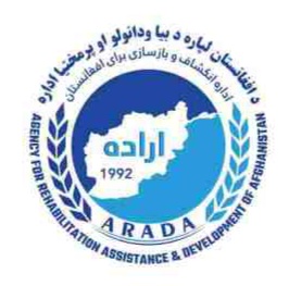 Logo of Agency for Rehabilitation Assistance & Development of Afghanistan (ARADA)